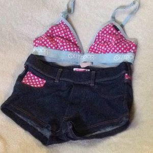 bra and shorts set